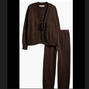 Free People Solar Knit Sweater Set